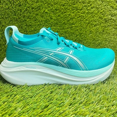 Asics Gel-Nimbus 27 Mujer Talla 10 Azul Atlético Correr Caminar Zapatos Tenis Foto 1 de 4