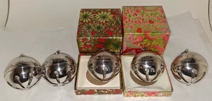 (5) Vintage Wallace Silversmith Holiday Bells 1976, 1977, 1979, 1980 & 1981 - Bild 1 von 13