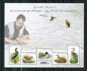 BÉLGICA 2025 FAUNA Animales AVES - S/S MNH - Imagen 1 de 1