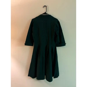 Miusol grünes Fit & Flare Midikleid 2XL neu mit Etikett | Vintage-inspiriert V-Ausschnitt Cocktail - Bild 1 von 8