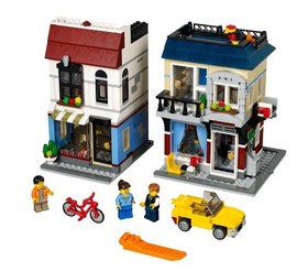 Lego Creator:  3 in 1 Bike Shop & Caf&eacute; (31026) &mdash; Bike shop only