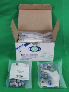 1/4" OD Tube x 1/4" BSPT - Male Straight Connector - Push to Connect Fittings - Picture 1 of 4