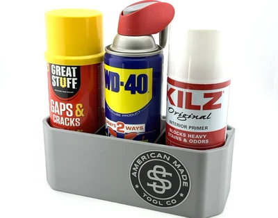 Contenedor de almacenamiento magnético hecho en Estados Unidos organizador para herramientas piezas latas Foto 1 de 4