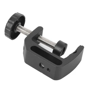 C Clamp Mount Fixed Desktop Bracket For Flashlight Camera Tripod Photography FY - Afbeelding 1 van 11