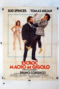 ESCROC MACHO ET GIGOLO BRUNO CORDUCCI MOVIE POSTER ORIGINAL 120x160 - Picture 1 of 1