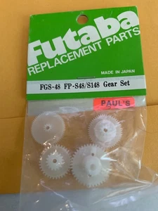 Futaba FP-S48 S148 Servo Gear Set 4 Gears Part # FGS-48 New Old Stock - Picture 1 of 6