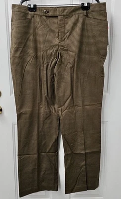 Ralph Lauren LRL Pants Womens Green Plaid Adelle Fit Straight Plus Size 16W - Image 1 of 4