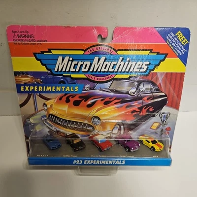 Micro Machines Vintage 1995 Galoob #23 Experimentals Set New On Card - Image 1 of 4