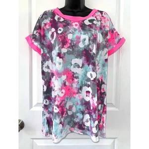 Sew in Love rosa/blau Leo Print Gr. Large Neu ohne Etikett - Bild 1 von 4