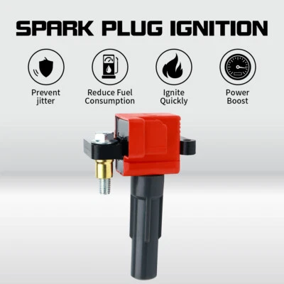 Ignition Coils Fits for 2002-2003 Subaru Impreza WRX 2.0L H4 22433AA561 UF480 - Image 1 of 4
