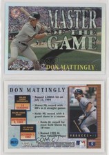 1996 Topps Chrome Master of the Game Refractor Don Mattingly #MG13