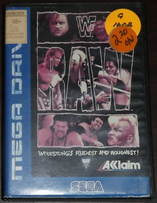 Sega Mega Drive. WWF Raw (PAL AUS/EUR) - Image 1 of 4