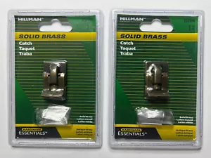 WOW! 2 Hillman Catch Buckle 1 1/2" x 5/8" SOLID BRASS #852404 & FAST FREE SHIP! - Picture 1 of 5