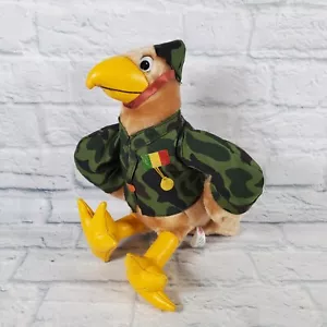 Vintage Sugar Loaf Plush Army Bird Hawk Eagle Camo Uniform - Picture 1 of 11