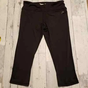 Head Women's Cropped Leggings Black M - Picture 1 of 7
