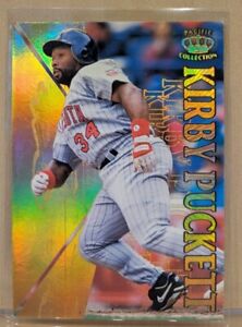 1996 Pacific Crown Collection HOMETOWN #17 Kirby Puckett RARE HOLOFOIL INSERT