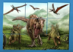 9 CARTES JURASSIC WORLD 2 FALLEN KINGDOM (Série complete de l'image) - Photo 1/2