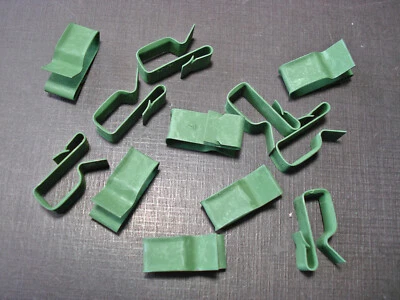 12 pc NORS dash trunk under hood tail lamp head light wiring clips clamps GMC GM - Image 1 of 4