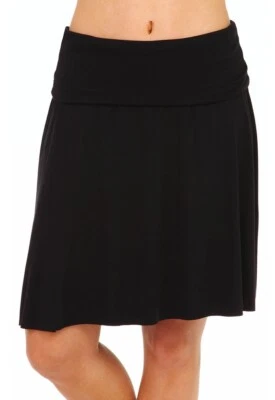 Falda plegable de tres puntos en negro talla XL  Foto 1 de 2