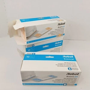 iRobot Braava Jet Wet Mopping Pads 30 tamponi di pulizia tre scatole - Foto 1 di 3