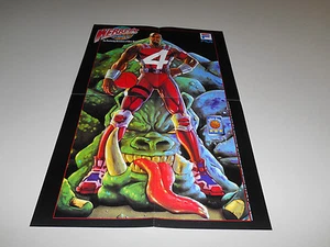 Póster promocional Webbers World Comic 1997 18x12 promoción baloncesto AllStar Arena - Imagen 1 de 5