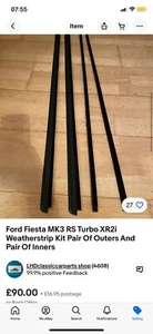 KIT FIESTA MK3 RS TURBO XR2i nuevo ver descripción para todas las piezas incluidas - Imagen 1 de 3