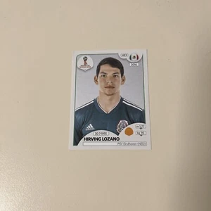 467 LOZANO MEXICO PANINI FIFA WORLD CUP RUSSIA 2018 STICKER FOOT - Imagen 1 de 2