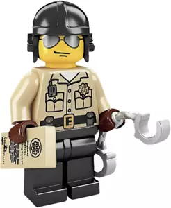 LEGO Serie 2 Policía de Tráfico Oficial de Policía Minifigura (8684) Nuevo Coleccionable CMF - Imagen 1 de 3