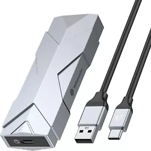 Yottamaster M.2 SATA Enclosure USB 3.2 6Gbps NGFF Tool-Free External SSD Caddy - Picture 1 of 8