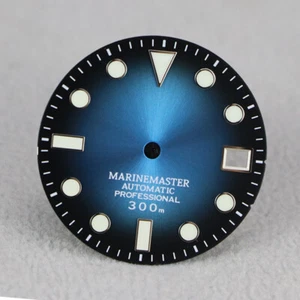 28.5mm  Gradient color YM universal dial large typeface skx007 NH35 - Picture 1 of 11