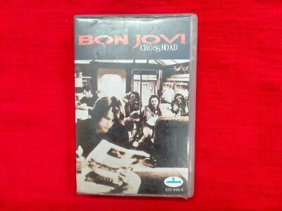 Bon Jovi Cross Road RARE orig Cassette tape INDIA indian Clamshell Polygram 1997 - Image 1 of 4