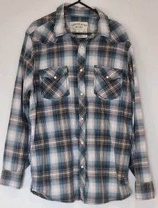 Canyon River Blues Men's Large Pearl Snap Country Shirt - Picture 1 of 7