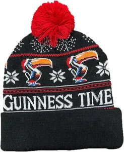 Guinness Toucan Bobble Hat "It's Guinness Time" - Picture 1 of 1