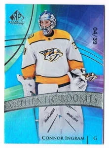 2020-21 SP Game-Used Authentic True Rookie #156 Connor Ingram 04/39 RC  - Picture 1 of 1