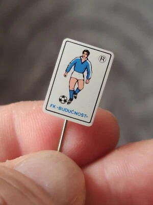 -FOOTBALL - Soccer Club FK BUDUCNOST - Podgorica  Montenegro - club's jersey pin - Image 1 of 4
