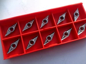 10 x Wendeplatten VCGT 110302-AL K10 für ALU NEU!! Mit Rechnung!! - Picture 1 of 1