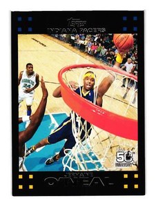 2007 Topps #7 Jermaine O'Neal Indiana Pacers