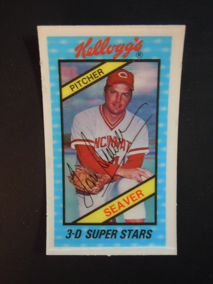 1980 1981 1982 1983 Kellogg's 3D 3-D Baseball Cards RC XOGraph, Buy 4+ Save 15% - Image 1 of 1