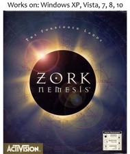 Zork Nemesis The Forbidden Lands PC Game 1996 Windows XP Vista 7 8 10