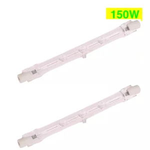 2Pc 150W Halogen Lamp 118mm Double Ended Linear R7s Halogen Light Bulb (Bin: A) - Picture 1 of 3