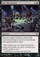 Betrayers of Kamigawa - Stir the Grave - Foil