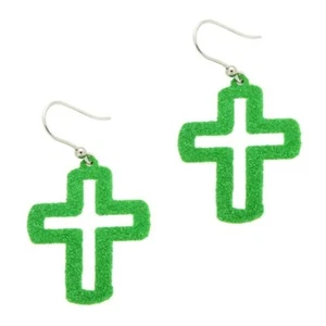 THY Earrings FLUO Female Cross - FLU3V - Foto 1 di 1