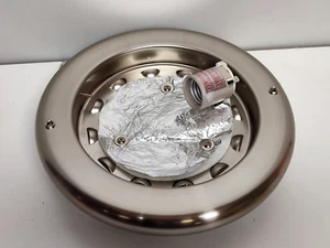FOR PARTS ONLY- Light Kit - Hugger 56 in. LED Brushed Nickel Ceiling Fan - Picture 1 of 8