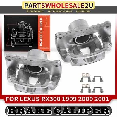 Pinzas de freno delanteras izquierda y derecha con soporte para Lexus RX300 1999 2000 2001 3,0 L Foto 1 de 4