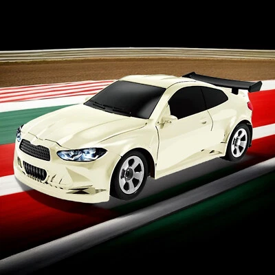 1/64 RC Drift Car 2.4G Racing Car Remote Control Drift Car 4WD Mini Toy W/Lights - Image 1 of 4