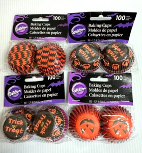Wilton Mini Halloween Backbecher ~ 400 insgesamt ~ 100 von vier Designs - Bild 1 von 2