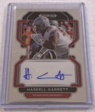2022 Panini Prizm Draft Picks Haskell Garrett OHIO STATE U.  Auto RC