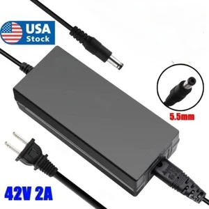 42V Charger Power Adapter for 36V Electric Bike E-bike Scooter Li-ion Battery 2A - Picture 1 of 14