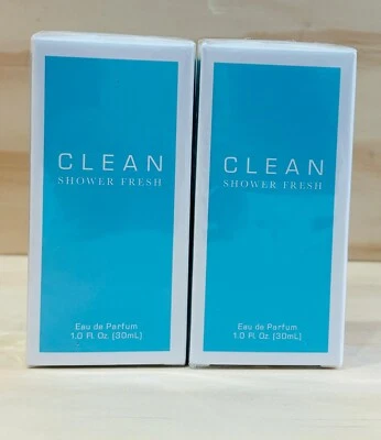 2 x CLEAN SHOWER FRESH EDP Spray 1.0 oz. / 30 ml ~ Sealed Box ~ Authentic 2 pcs - Image 1 of 4