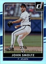 2016 Donruss Stat Line Season #190 John Smoltz /276